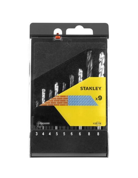 Cassette con 9 brocas combinadas HSS-R metal
