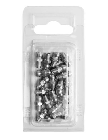 KIT BLÍSTER ENGRASADORES HIDRÁULICOS MT-503, RECTO, ROSCA MÉTRICA, M 6 x 1,00. BLÍSTER 20 U.
