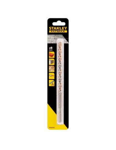Brocas para piedra con vástago de 3 cara 8x200mm
