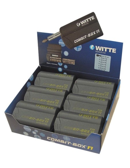 Caja de puntas de atornillar COMBIT-BOX 17 granel
