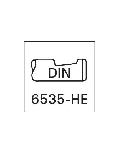 Broca espiral SL WN MDI refrigeración interior FIRE vástago 6537HE 3xD 8,20mm GÜHRING