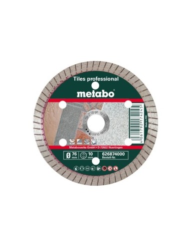 Disco de cortar de diamante, 76x10,0mm, TP, azulejos professional (626874000)