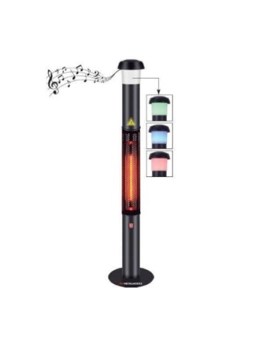 CALEFACTOR INFRARROJOS COLUMNA MWTHL021 - C/ LUZ Y ALTAVOZ