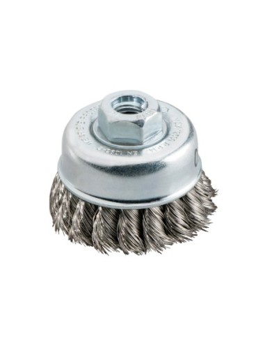 Cepillo hueco 65x0,35 mm/ M 14, acero Inox, trenzado (623801000)