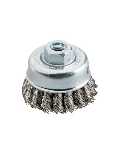 Cepillo hueco 65x0,35 mm/ M 14, acero Inox, trenzado (623801000)