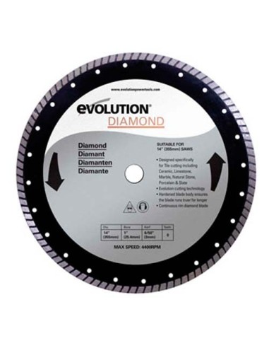 DISCO DIAMANTE 355mm Rage2 355 mm