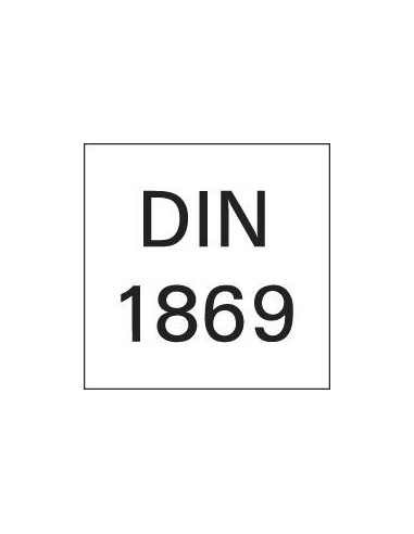 Broca esprl DIN1869 HSSE tipo TF 3,3x250mm