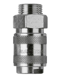 ENCHUFE RÁPIDO ESTÁNDAR PARA AIRE Ø 1/4, MACHO A 1/2 BSP