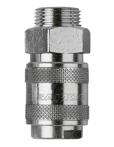 ENCHUFE RÁPIDO ESTÁNDAR PARA AIRE Ø 1/4, MACHO A 1/2 BSP
