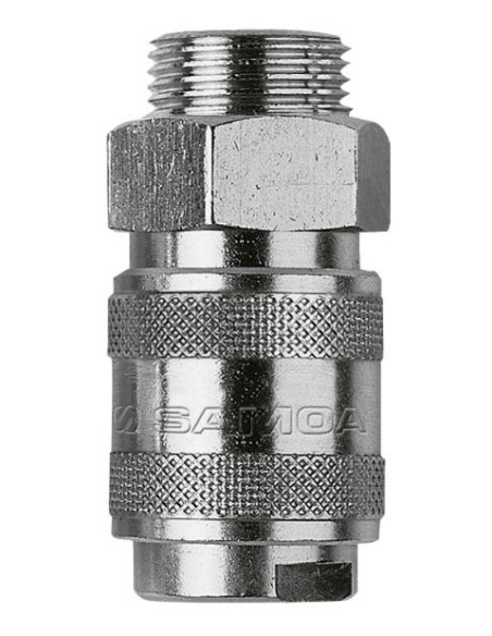 ENCHUFE RÁPIDO ESTÁNDAR PARA AIRE Ø 1/4, MACHO A 1/2 BSP