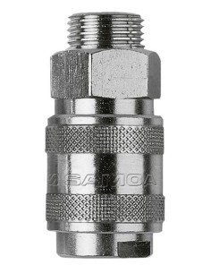 ENCHUFE RÁPIDO ESTÁNDAR PARA AIRE Ø 1/4, MACHO A 3/8 BSP
