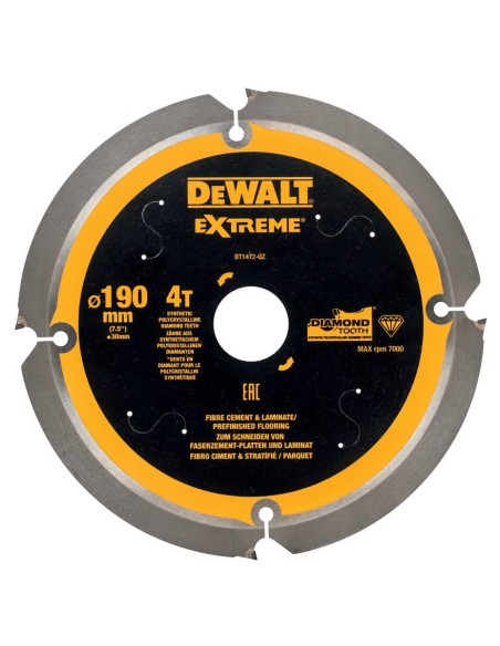DT1472-QZ - Hojas para sierra circular Multi-Material 190mm 4T