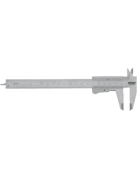 Calibre pie de rey DIN 862 para zurdos