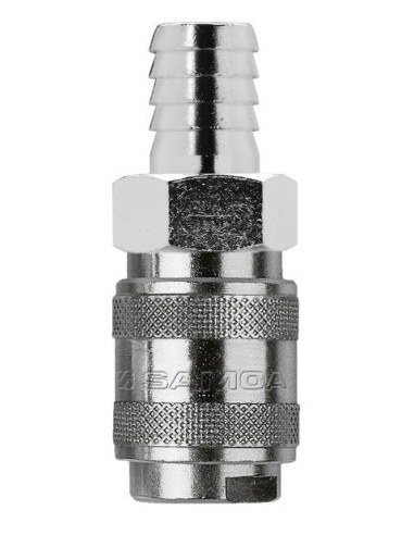 ENCHUFE RÁPIDO ESTÁNDAR PARA AIRE Ø 1/4, ESPIGA A MANGUERA DE 13 MM