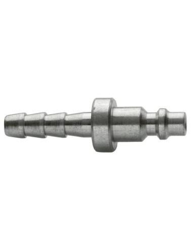 CONECTOR RÁPIDO PARA AIRE Ø 1/4, PERFIL ISO 6150 B12, ESPIGA A MANGUERA DE 8 MM