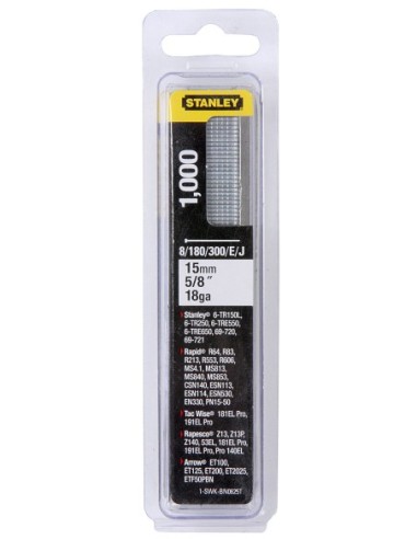 Clavo / Brad 8 / 300 / E / tipo J - 15mm - 1000 u.