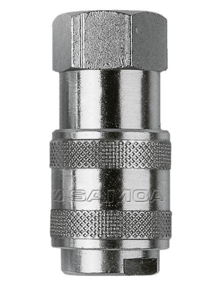 ENCHUFE RÁPIDO INDUSTRIAL PARA AIRE Ø 1/4, HEMBRA A 3/8 BSP