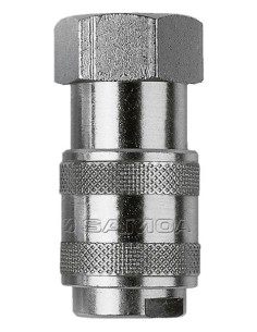 ENCHUFE RÁPIDO ESTÁNDAR PARA AIRE Ø 1/4, HEMBRA A 3/8 BSP