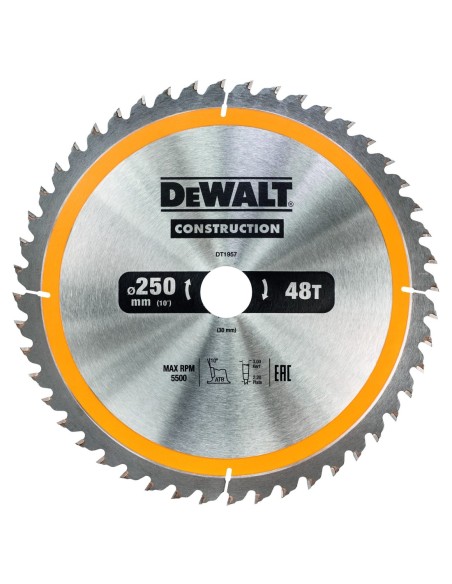 DT1957-QZ - Hoja para construcción 250x30mm 48D