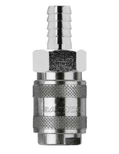 ENCHUFE RÁPIDO ESTÁNDAR PARA AIRE Ø 1/4, ESPIGA A MANGUERA DE 10 MM
