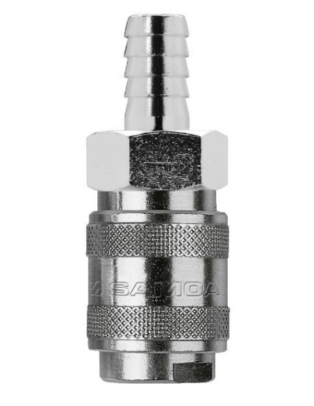 ENCHUFE RÁPIDO ESTÁNDAR PARA AIRE Ø 1/4, ESPIGA A MANGUERA DE 10 MM
