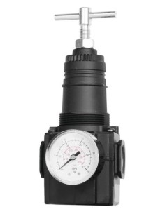 TRATAMIENTO DE AIRE, REGULADOR, 3/4 BSP (HH) CON MANÓMETRO