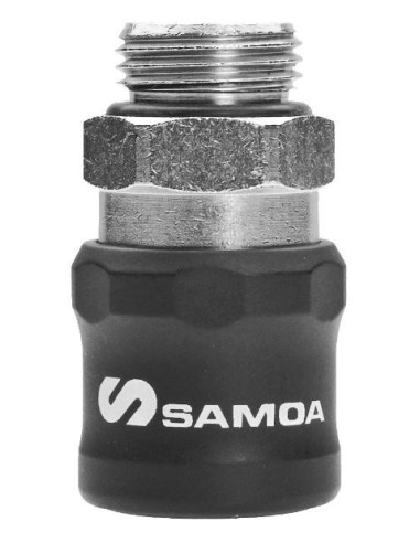 ENCHUFE RÁPIDO DE SEGURIDAD PARA AIRE Ø 1/4, MACHO A 1/2 BSP