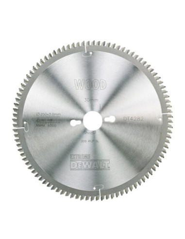 DT4282-QZ - Hoja para sierra circular estacionaria 250x30mm 96D