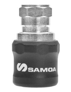 ENCHUFE RÁPIDO DE SEGURIDAD PARA AIRE Ø 1/4, HEMBRA A 3/8 BSP