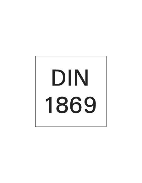 Broca esprl DIN1869 HSSE TiALN tipo TF 7x290mm
