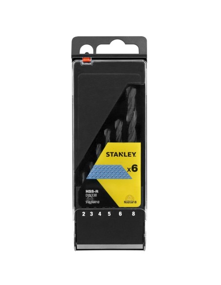 Cassette con 6 brocas HSS-R para metal