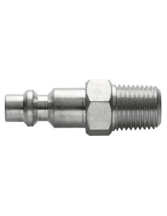 CONECTOR RÁPIDO PARA AIRE Ø 1/4, PERFIL ISO 6150 B12, MACHO A 1/2 BSPT