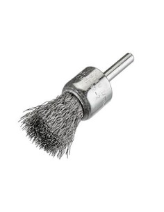 Cepillos pincel alambre ondulado - Vástago 6mm