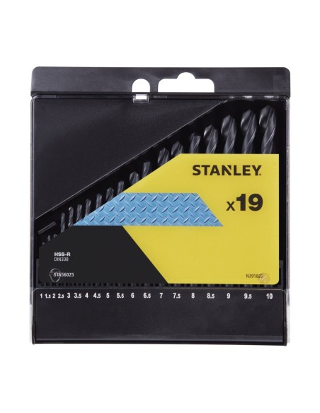 Cassette con 19 brocas HSS-R para metal