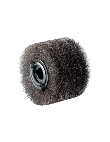 Cepillo redondo de alambre de acero Inox 100x70 mm (623503000)