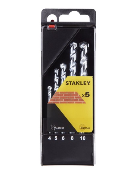 Cassette con 5 brocas para piedra