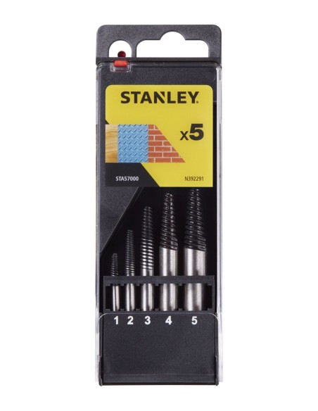 Cassette con 5 extractores de tornillos