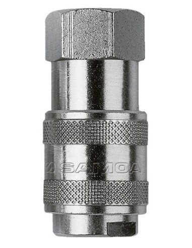 ENCHUFE RÁPIDO ESTÁNDAR PARA AIRE Ø 1/4, HEMBRA A 1/4 BSP