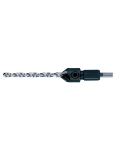 DT7604-XJ - Broca piloto y avellanador de 4 cortes de 3mm - sistema FLIP & DRIVE N 6