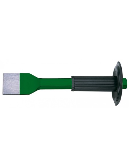 Cincel para ranuras con empuñadura de seguridad serie verde