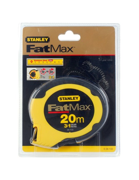 Cinta larga 20 m x 9,5mm FatMax acero inoxidable