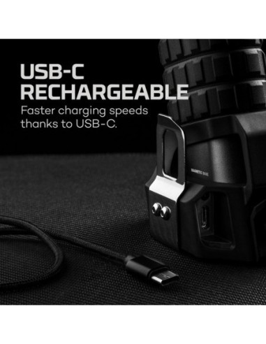 LUXTREME SL75- Linterna táctica 780LM- Largo alcance 1,2KM