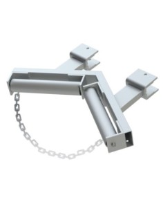 CODP8 | Soporte para árbol/poste con cadena de seguridad