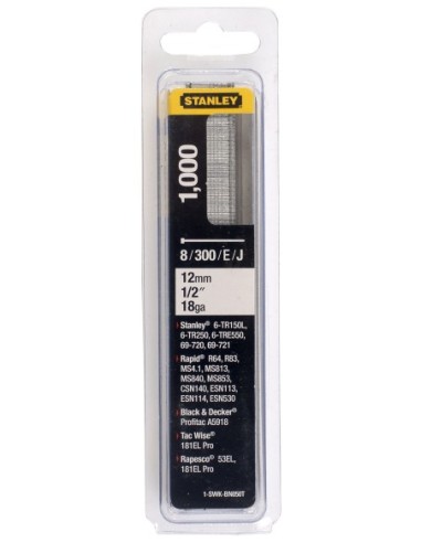 Clavo / Brad 8 / 300 / E / tipo J - 12mm - 1000 u.