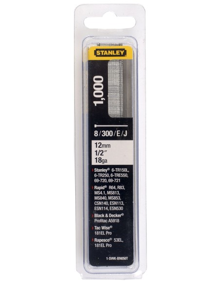 Clavo / Brad 8 / 300 / E / tipo J - 12mm - 1000 u.