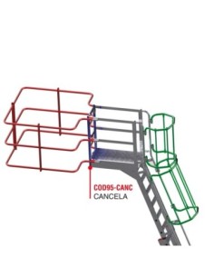 COD95-CANC | Cancela de seguridad para escalera acceso a camiones 2