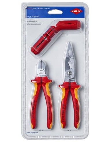 Conjunto para instalación eléctrica 340 mm KNIPEX 00 31 30 BK V01