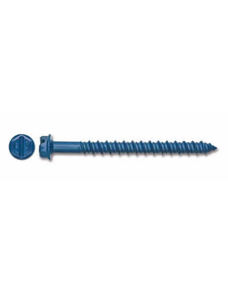 DWT1400100 - Tornillos azules con cabeza hexagonalTapper-Pro - Perma-Seal  Long 32