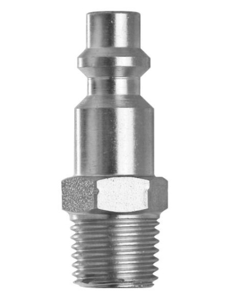 CONECTOR RÁPIDO PARA AIRE Ø 1/4, PERFIL ISO 6150 B12, MACHO A 1/4 BSPT