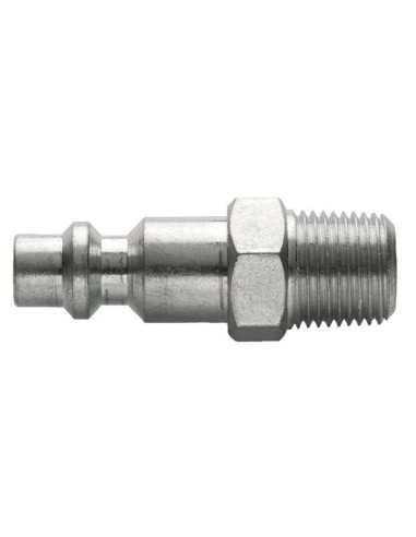 CONECTOR RÁPIDO PARA AIRE Ø 1/4, PERFIL ISO 6150 B12, MACHO A 3/8 BSPT
